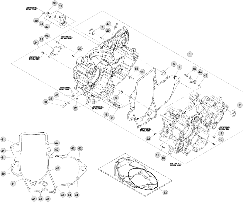 01 ENGINE CASE