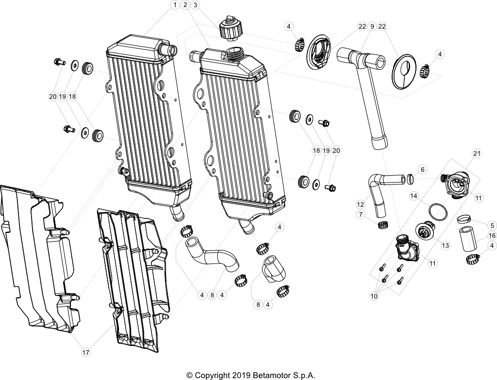 39 COOLING SYSTEM - Beta Genuine