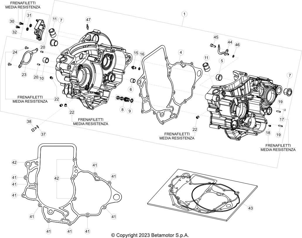 01 ENGINE CASE