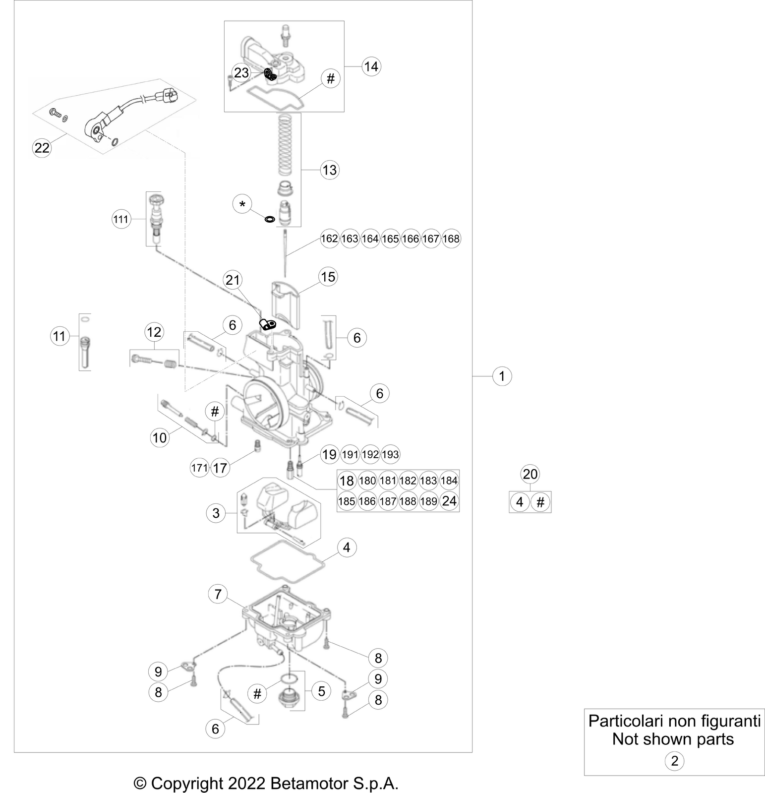 12 CARBURETOR - Beta Genuine