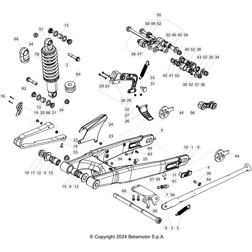 33 SWING ARM/REAR SUSPENSION