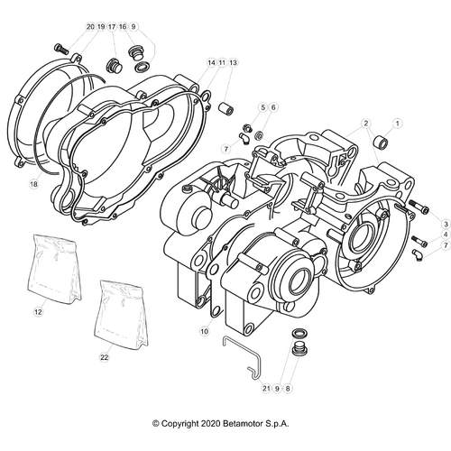 01 ENGINE CASE