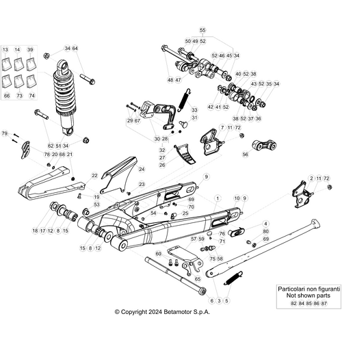 33 SWING ARM/REAR SUSPENSION