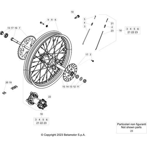 42 REAR WHEEL