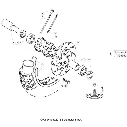 41 FRONT WHEEL