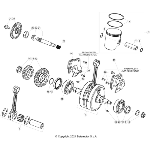 02 CRANKSHAFT/PISTON/BALANCER SHAFT