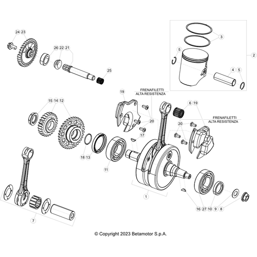 02 CRANKSHAFT/PISTON/BALANCER SHAFT