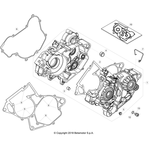 01 ENGINE CASE