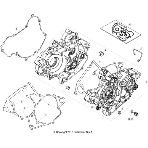 01 ENGINE CASE