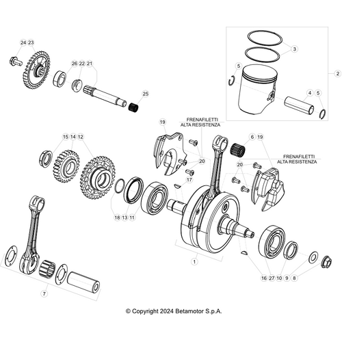 02 CRANKSHAFT/PISTON/BALANCER SHAFT