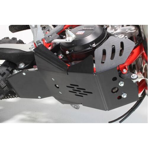 AXP XTREME SKID PLATE BLACK 8MM 2ST RR250/300 MY24>